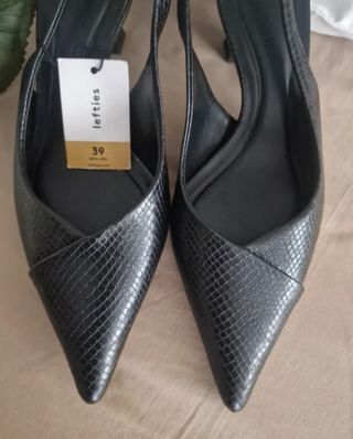 Tacones negros Lefties -talla 39