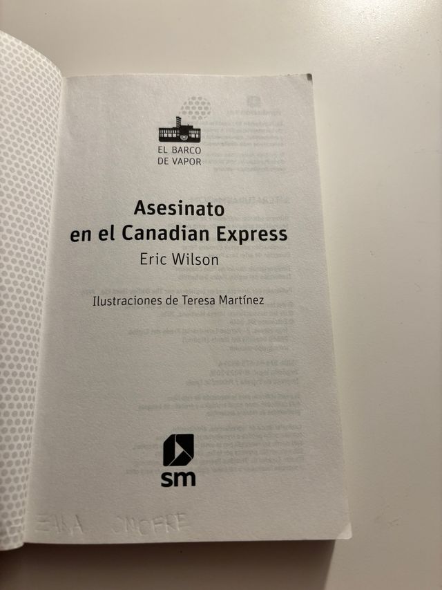 Asesinato en el Canadian Express