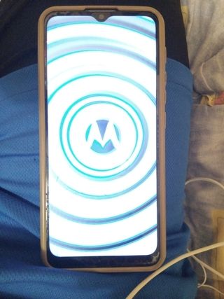 Motorola Moto E20 - Telefono cellulare blu