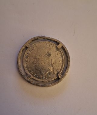 Llavero 25 Ptas antiguo