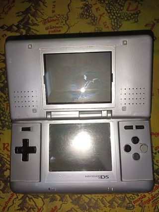 Nintendo DS Fat plateada