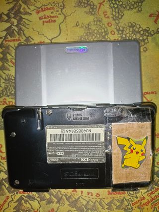 Nintendo DS Fat plateada