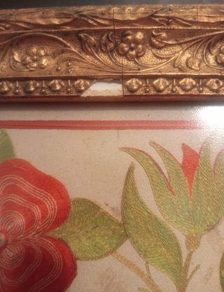 Sagrado Corazón María: Cuadro antiguo