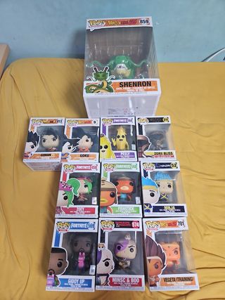 Funko Pops! Dragon Ball, Fortnite, más