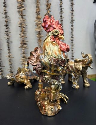Figuras Animales Steampunk