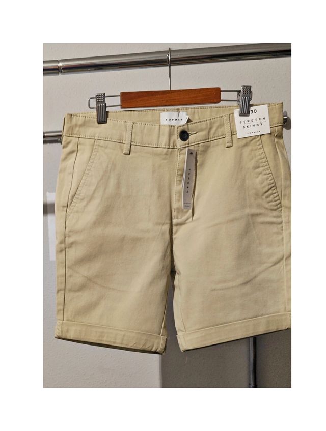 Shorts TOPMAN nuevo  beige talla S
