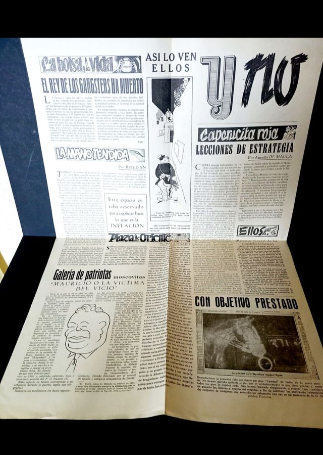 Franco Periódico Militar Antiguo Guardia