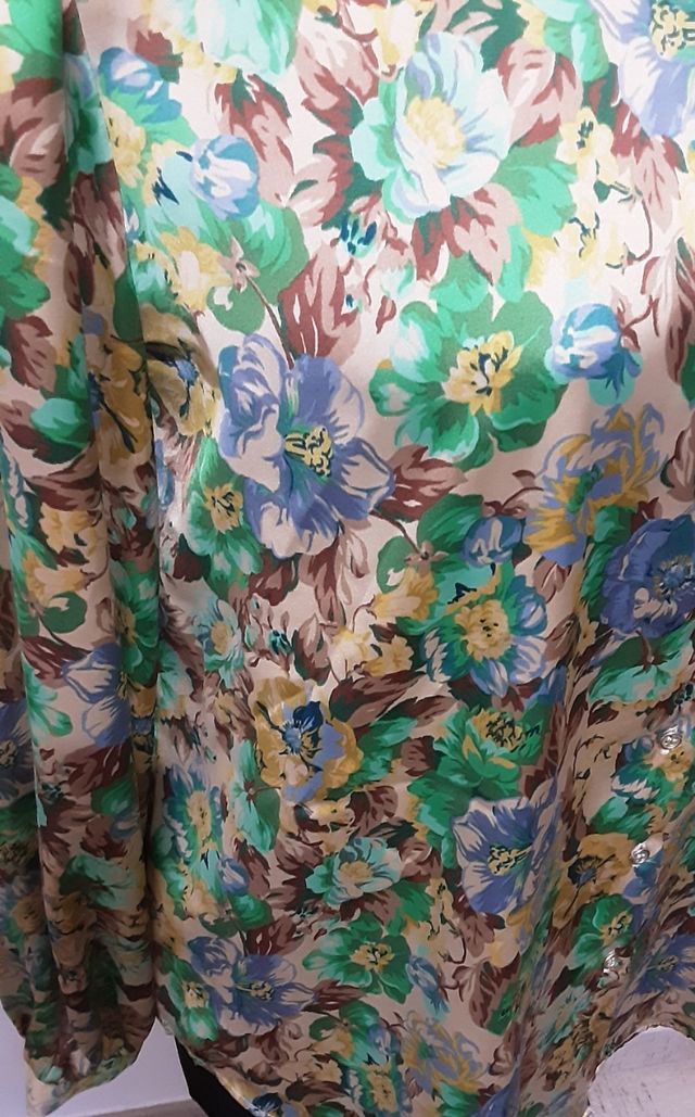 Camicia Zara fiori multicolor