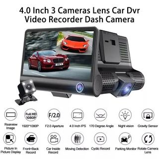 Video camara para coche DVR WDR FULL HD 1080P HDR NOCHE DUAL 4" , ENVIO 24H, NUEVO