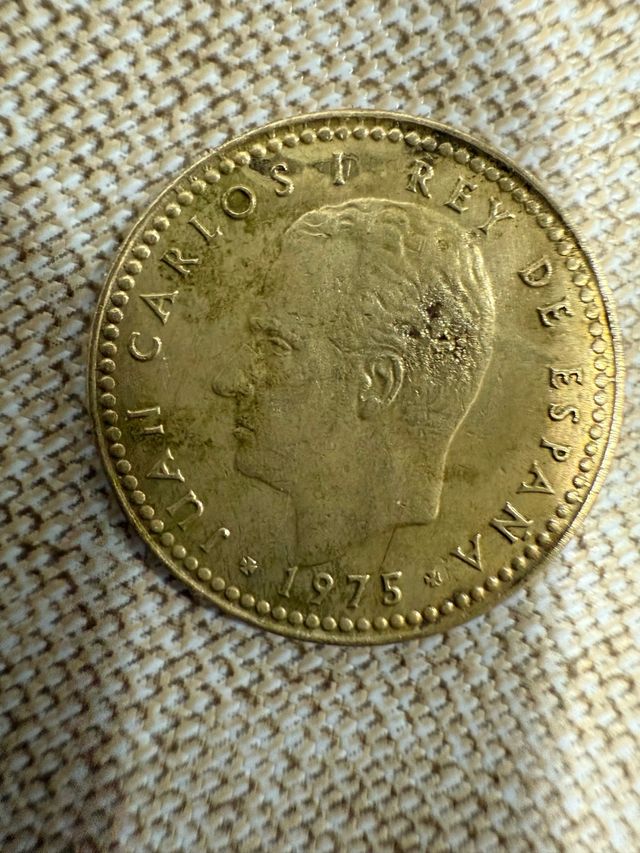 Moneda 1 peseta España 1975