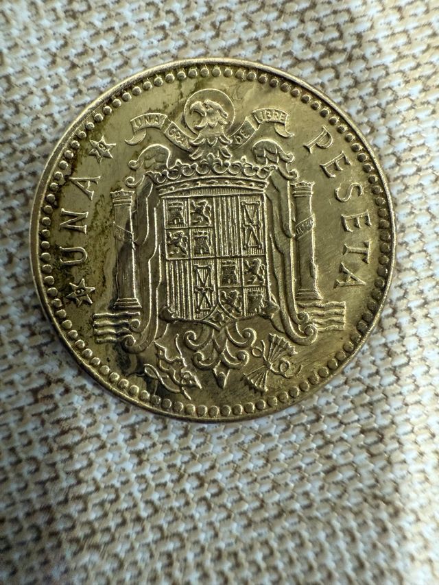 Moneda 1 peseta España 1975