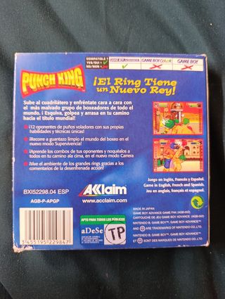 Punch King GBA (Game Boy Advance)