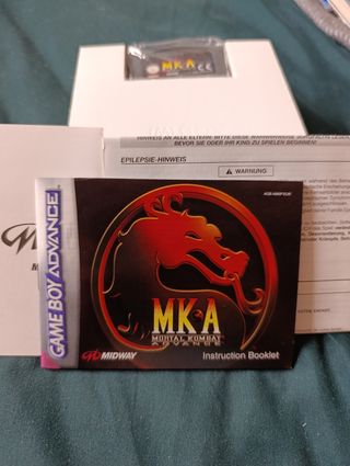 Mortal Kombat Advance GBA