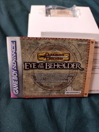 Eye of Beholder GBA (Dungeon & Dragons)