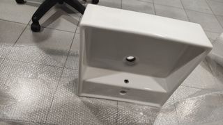 Lavabo Baño Cerámica Blanco