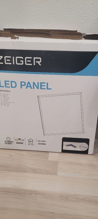 Panel LED 3800LM - 59,5x59,5cm