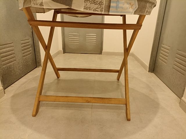 Mesa jardín-terraza madera