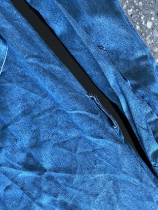 Vestido camisero vaquero Polo Club azul