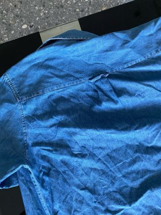 Vestido camisero vaquero Polo Club azul