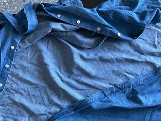 Vestido camisero vaquero Polo Club azul