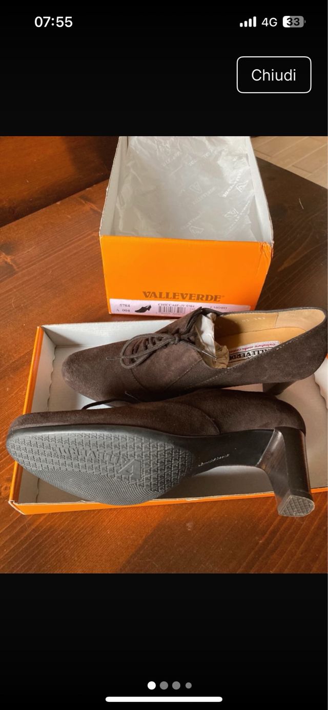 Scarpe mocassino Décolleté Valleverde Marrone 36,5