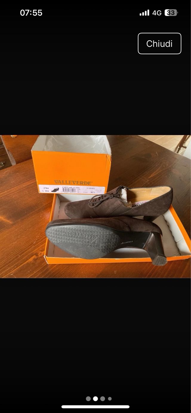 Scarpe mocassino Décolleté Valleverde Marrone 36,5