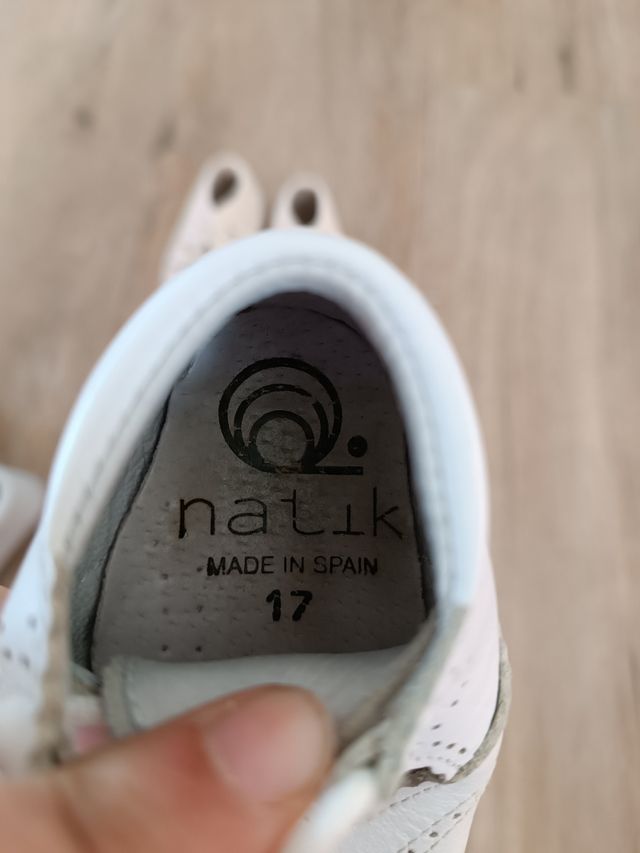 Zapatos bebé Natuk y Cuco talla 17