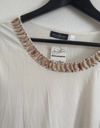 Camiseta de mujer blanca talla XL