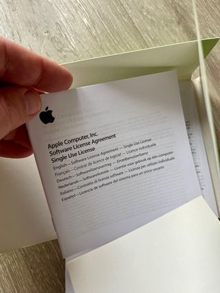 Software y manual iPod Shuffle