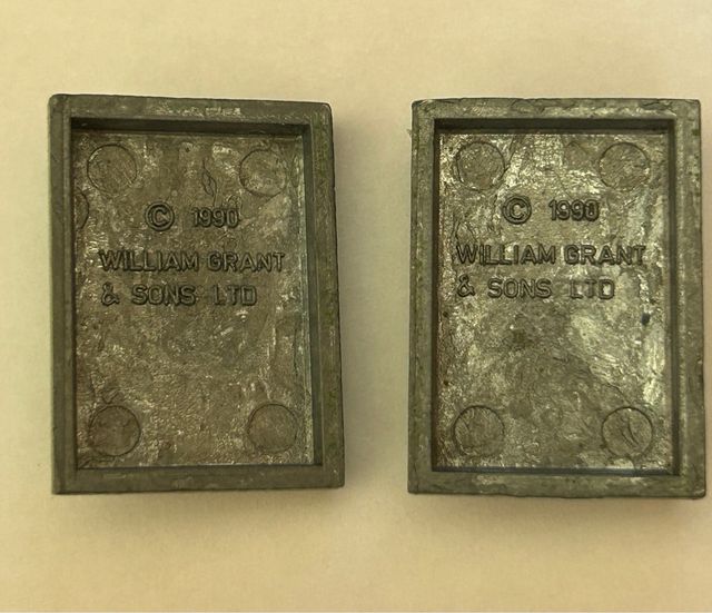 3 Miniaturas militares escocesas de plomo