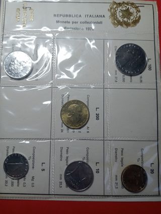 Monete Italia 1976/77/78.