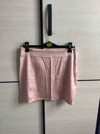Mini Falda Zara Rosa - Talla L