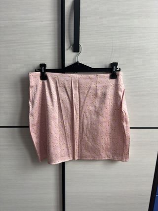 Mini Falda Zara Rosa - Talla L