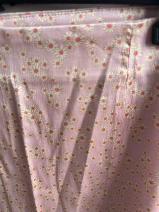 Mini Falda Zara Rosa - Talla L