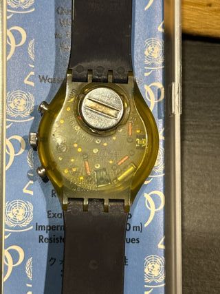 Swatch Chrono 1996 - 50 Aniversario ONU