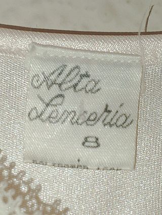 Camisón ALTA LENCERÍA VINTAGE NUEVO t.8