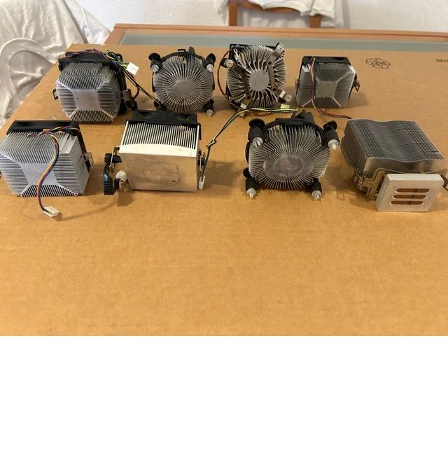 Disipadores AMD & Intel - 8 uds