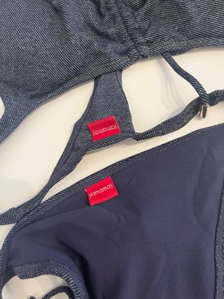 Costume da bagno intero blu