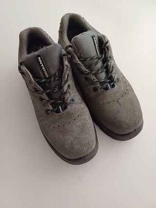 Zapatos Kingsman Grises - Seguridad
