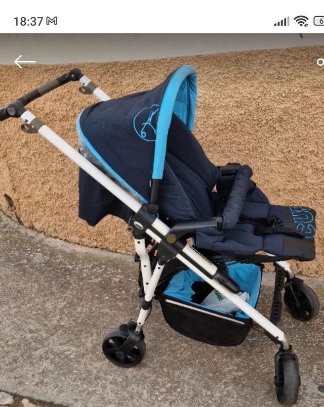 Carrito bebé Jane Carrera  completo, fundas y somb