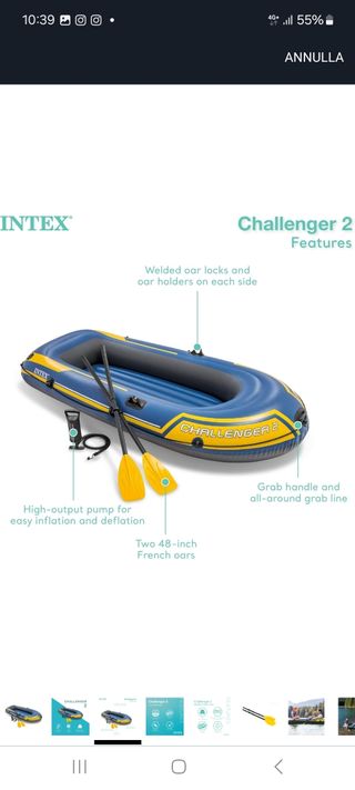 Gommone INTEX Challenger 2 - 2 persone