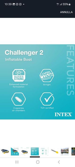 Gommone INTEX Challenger 2 - 2 persone