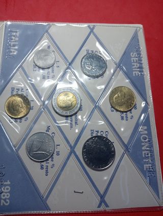 Monete Italia 1980/81/82- Serie completa