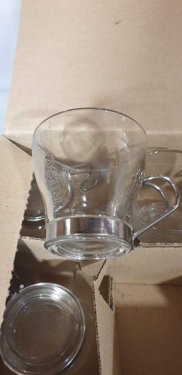 6 Tazas Espresso Cristal