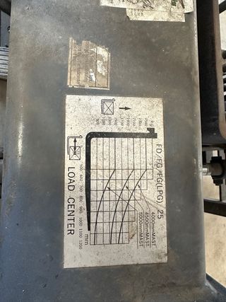 Carretilla elevadora Germaz 25