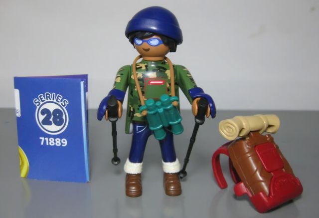 Montañista militar serie 28 Playmobil NUEVO