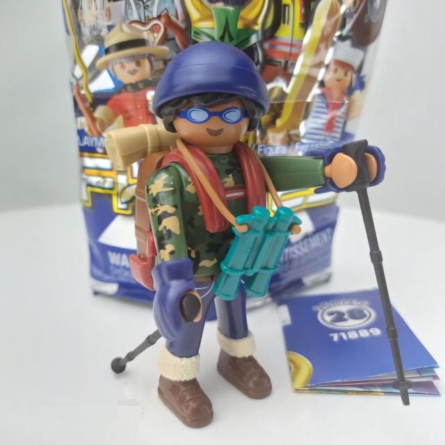 Montañista militar serie 28 Playmobil NUEVO