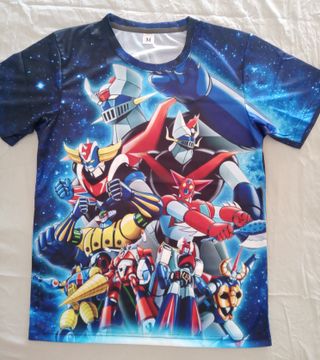 T-Shirt Mazinga M: Goldrake & Robot