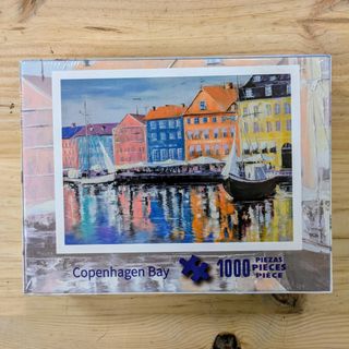 Puzzle 1000 piezas - Bahía de Copenhague