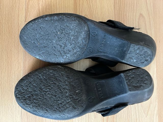 Yokono - Zapatos negros tacón bajo